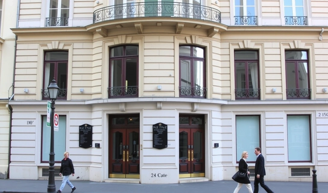 Image de l'extérieur du bâtiment de Louvrevitacx à Paris